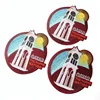Custom Fashion Design 100% Polyester Yarn Machine Embroidered Badges Sport Patches for Hat and Cloth