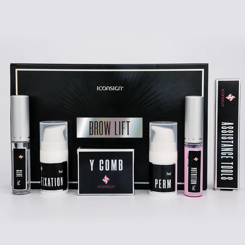 

New brow ift kit private label brow lift kit brow perm lift kit, Black package
