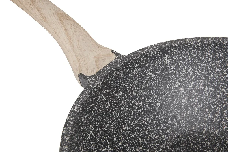 carote nonstick wok saute pan die cast aluminum cookware with