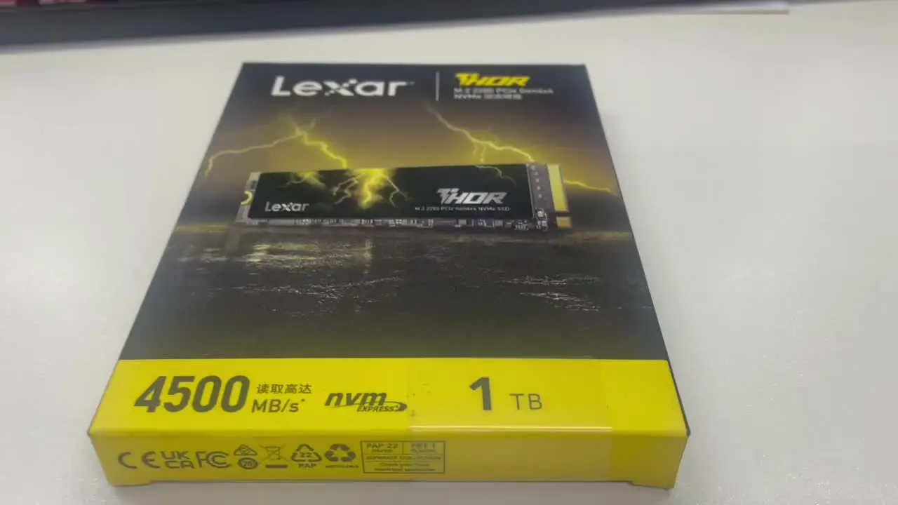 Lexar Thor Pro SSD M.2 2280 PCIe 4.0 NVMe 1TB-4TB Internal Drive