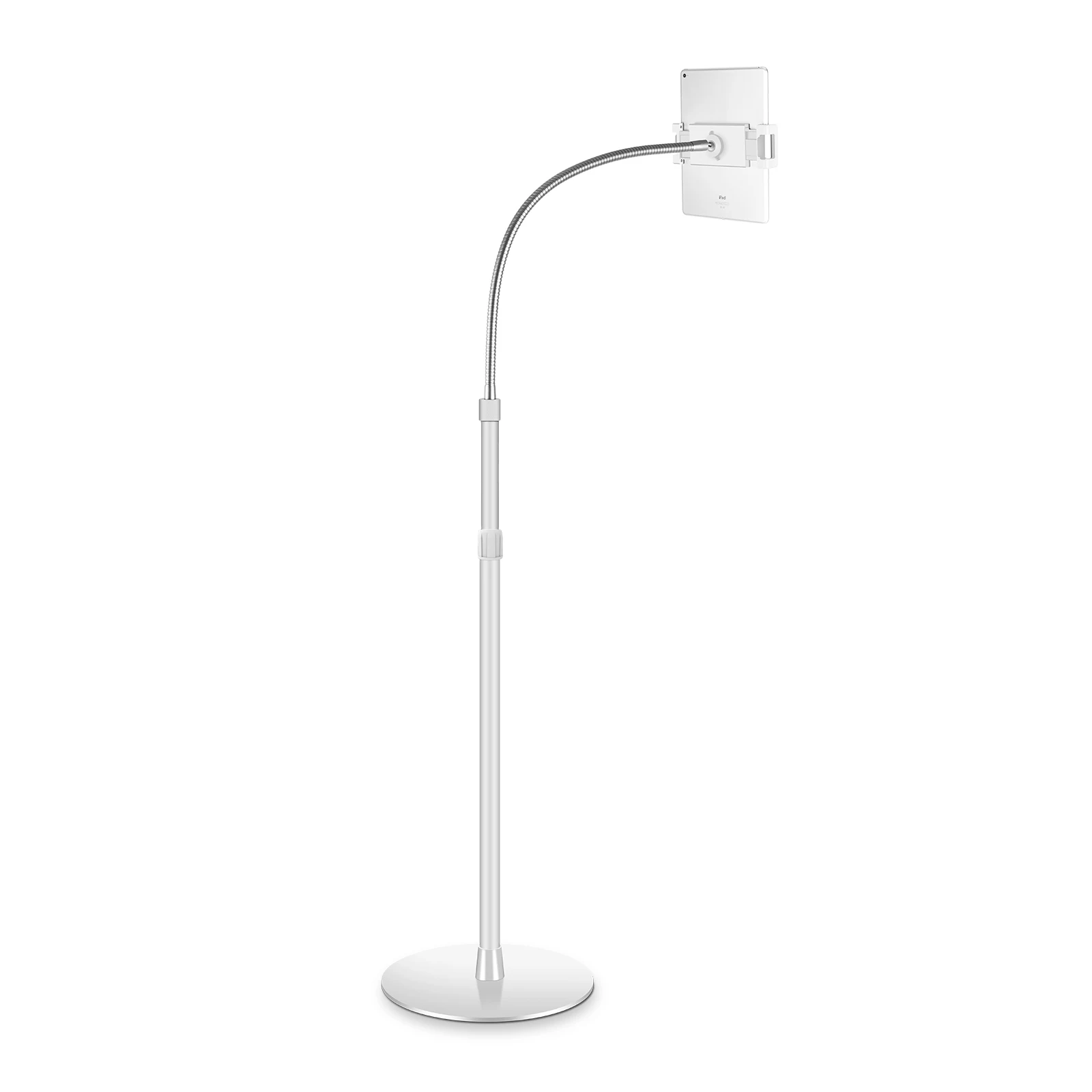 360 Rotating Flexible Height Adjustable Bed Floor Standing 413"tablet