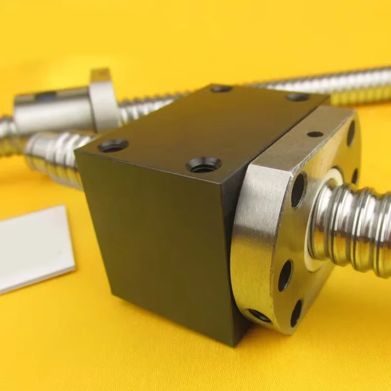 product free shipping nationwide sfu1605 1610 1604 steel bearing screw nut housing conversion installation fixed transmission set open-11