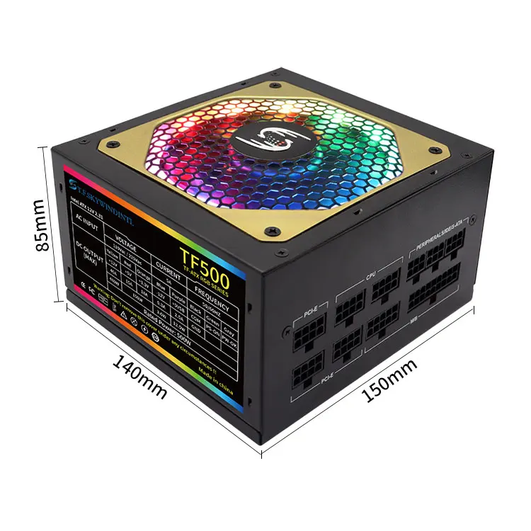 Pc Power Supplies 500w 600w 700w 800w 1000w High Quality Oem Computer