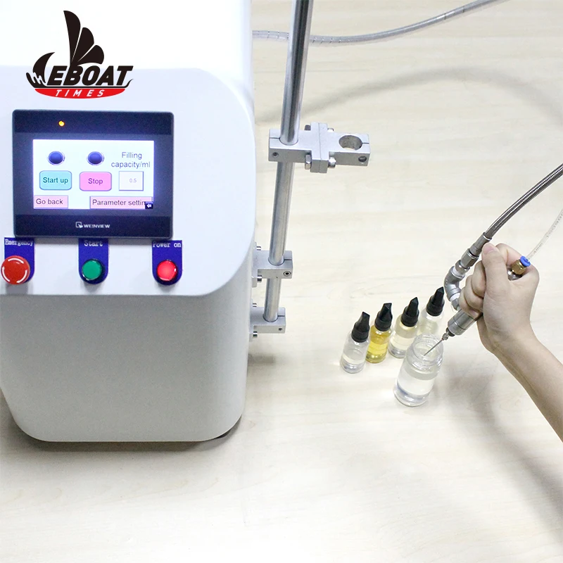 Small size capsule filling semi automatic EboatTimes cigarette tube filling machine
