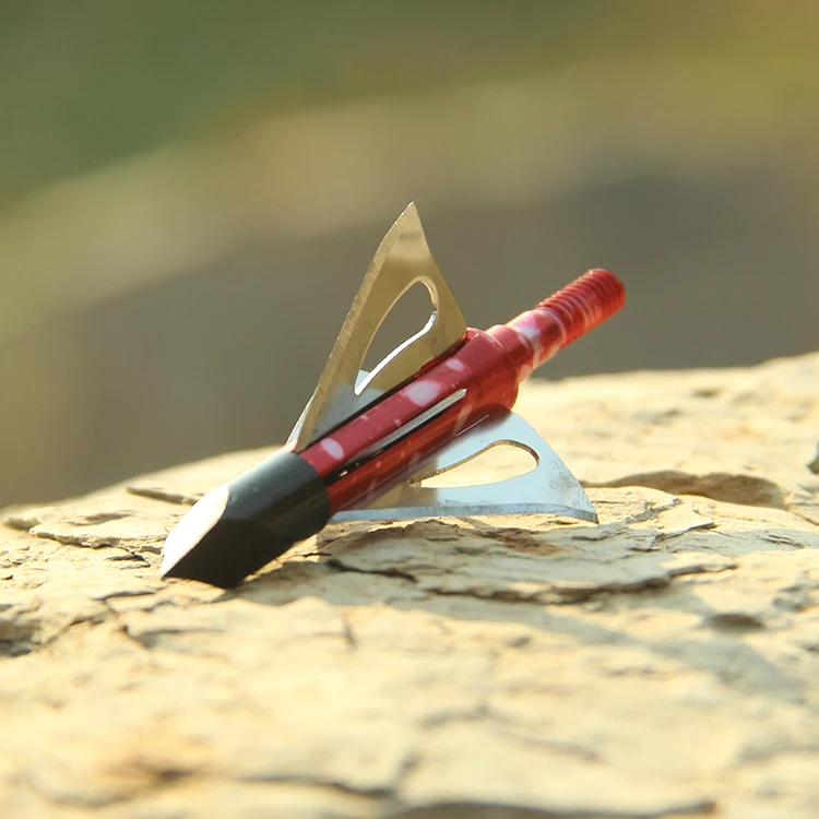 Spg Archery Mechanical Broadhead 100 Grain Expandable Blade Broadheads