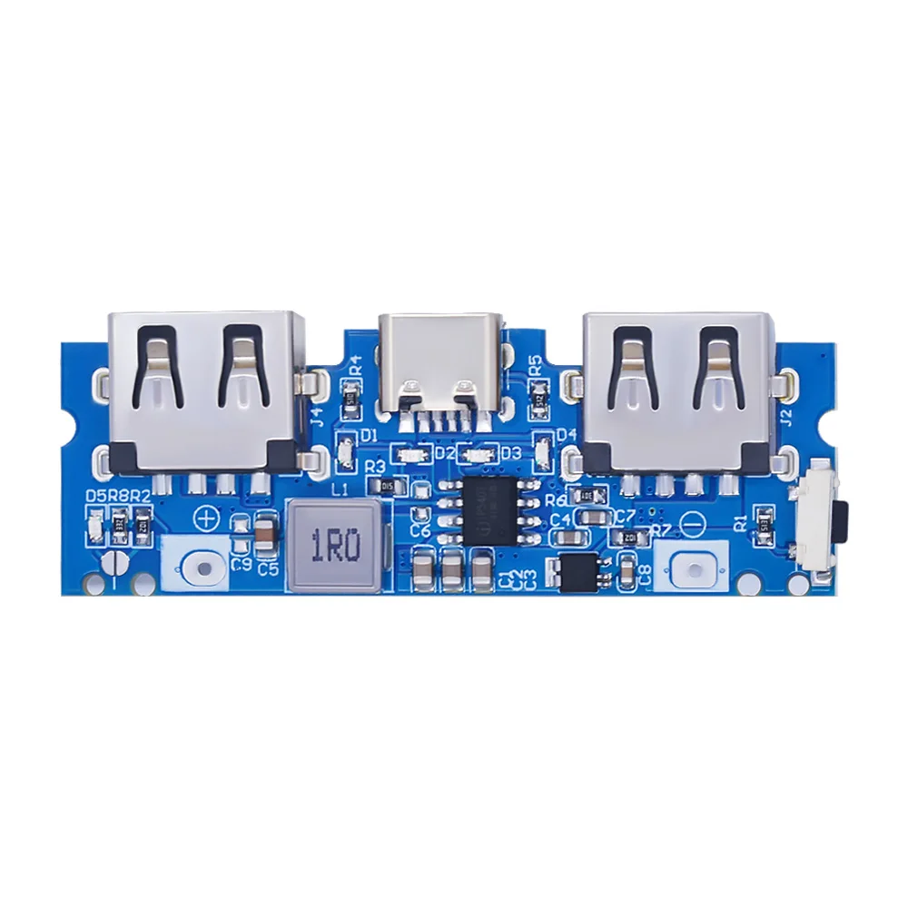 Dual-USB 5V 2A 18650 Ladegerät-Modul – Bastel Dir Deine Eigene Powerbank!