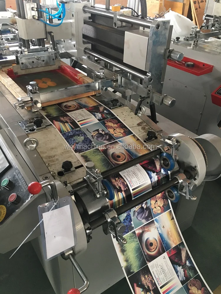 Automatic Roll To Roll Screen Printing Machine Buy Automatic Roll To