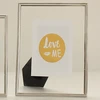 4X6'' Best picture photo frame sizes chart for office home decoration glass colorful photo frame