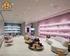 Modern Shopping Mall Shoes Shop Cabinet Display Footwear Store Counter Showcase