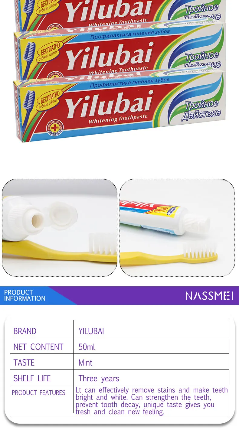 Oral Refresh Adult Free Design Private Label Tube Toothpaste 3.7oz 105g