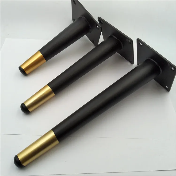 Black Chair Legs Metal Sofa Legs Feet 15 20cm 25cm Sl067 Buy