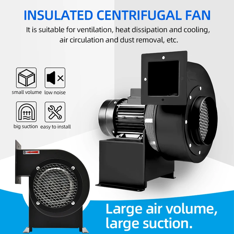 Fan, CY100, Centrifugal, 220V, 45W - detail 8
