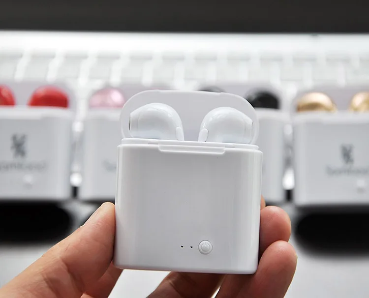 I7S TWS bluetooth headphones wireless earpods for android ios - ANKUX.COM