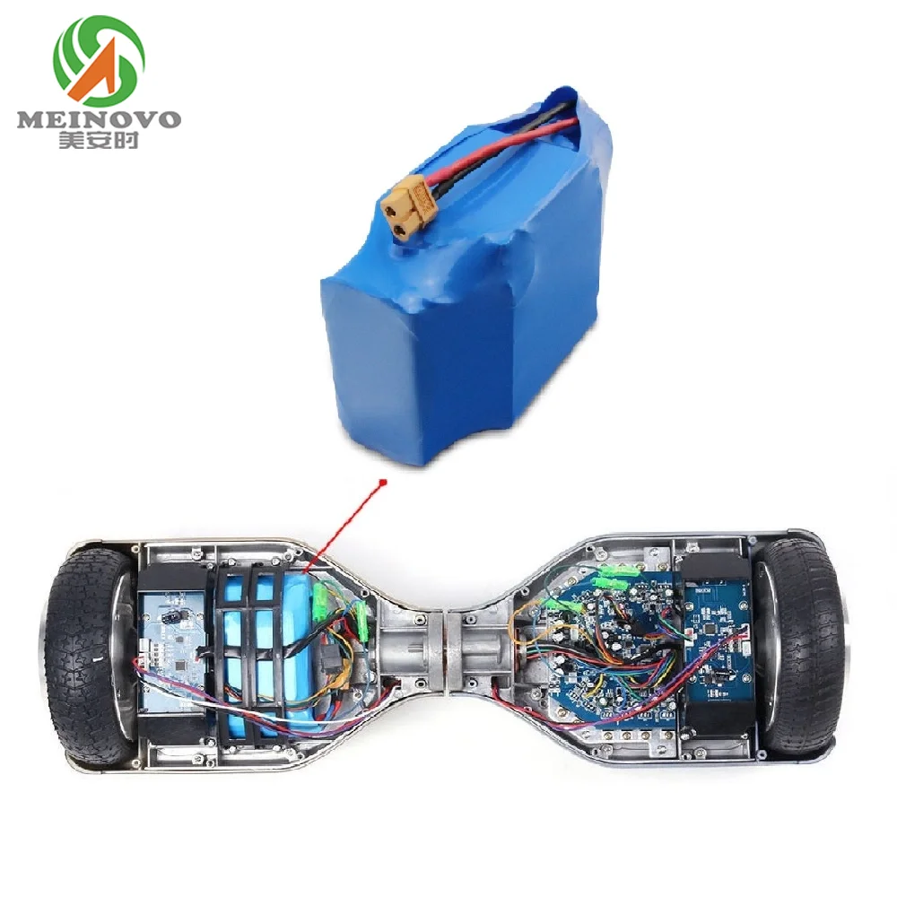 18650 10S2P lithium ion hoverboard replacement battery 36v 4.4Ah battery pack for balance car