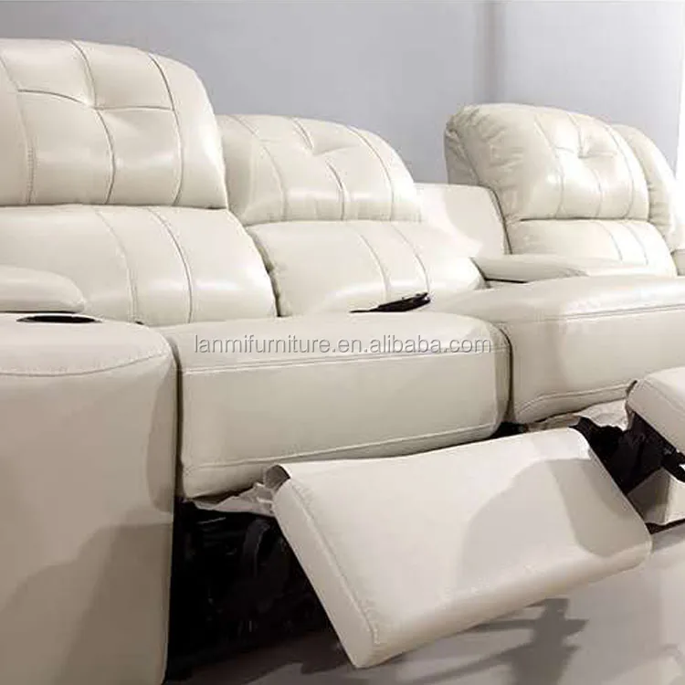 Modern L Shape Recliner Sofa Sets Heated Luxury Chesterfield Yellow