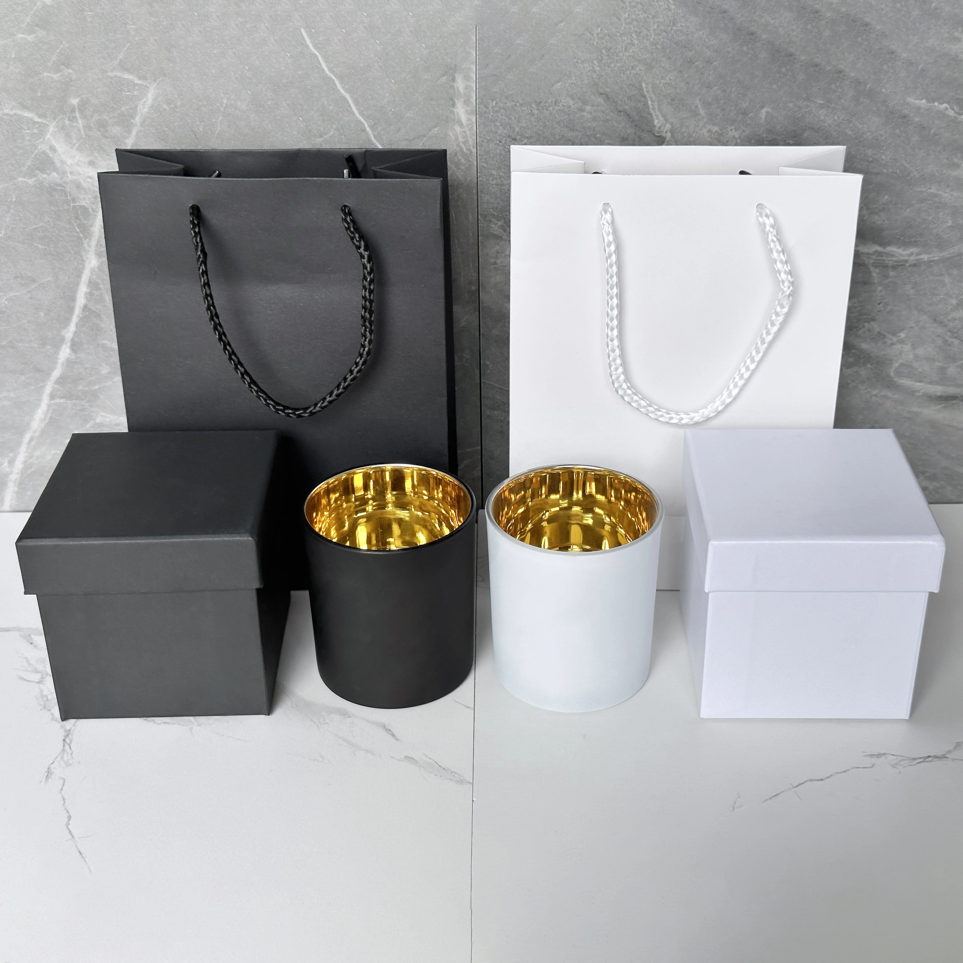 Luxury Round Kraft Papercovered Box For Scented Candle Buy Round