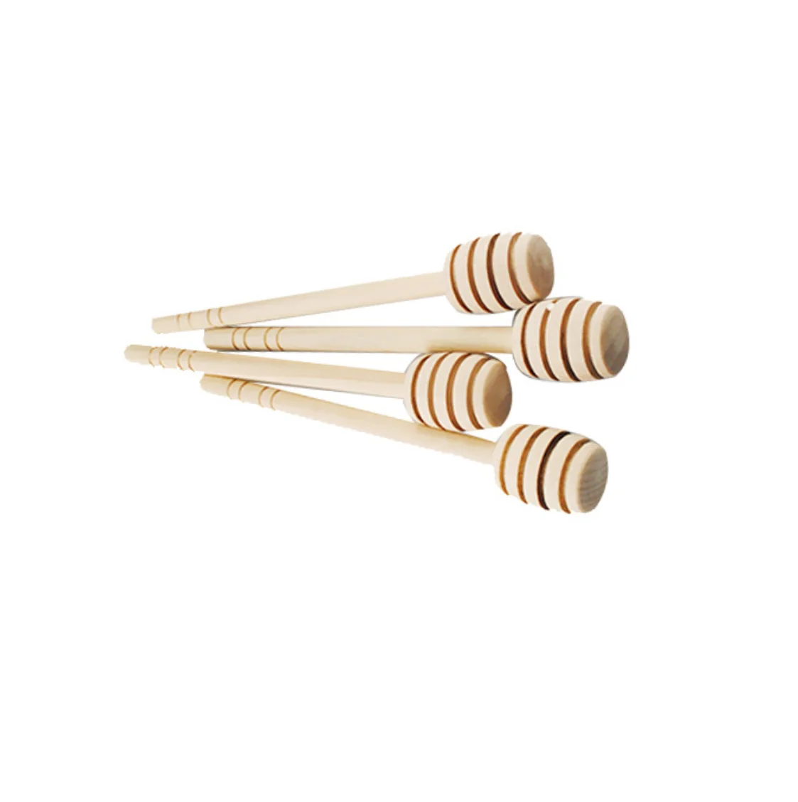 Wholesale Beekeeping gadget honey stick agitator eco friendly wood honey stick honey spoon