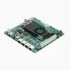 Modern best sell atom d525 with 4 Gbe LAN for firewall computer motherboard run lede/ikuai/openwrt/ros/pfsense win7/linux os
