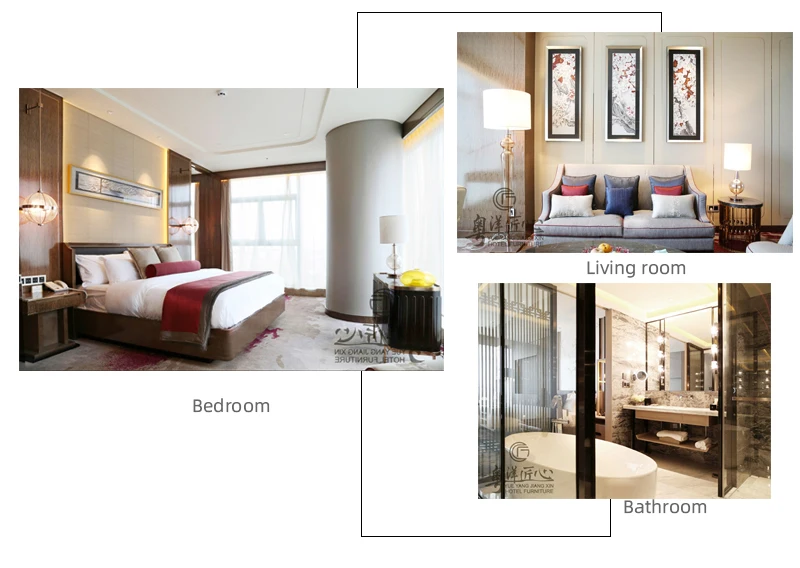 Luxury Bubble Star Hotel Bed Room Furniture Bedroom Set Hotel Furniture