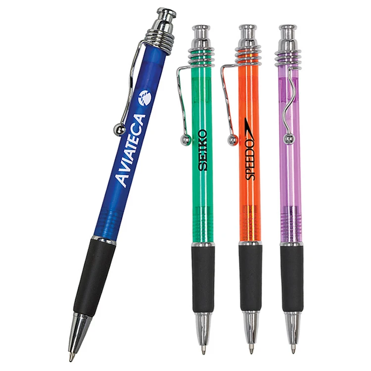 promotional-translucent-plastic-cheap-ball-pen-low-price-with-metal