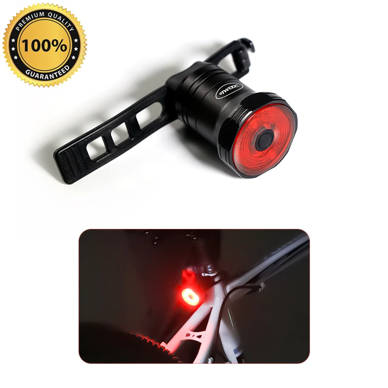 Waterproof orders rear bike light