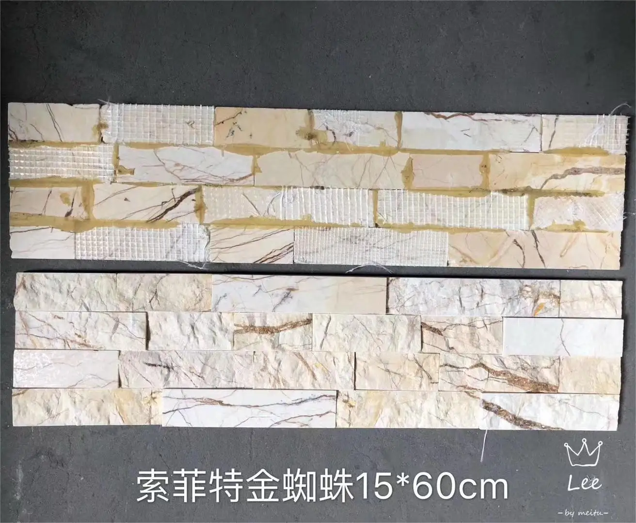 Natural Stone Splicing 3d Outdoor Wall Slate Cladding Elevation Veneer