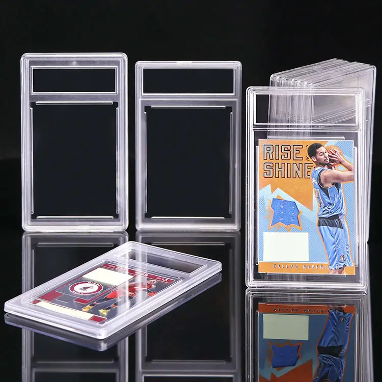 Card Case Acrylic Protector Case Sports Graded Card Slab Frame Plastic