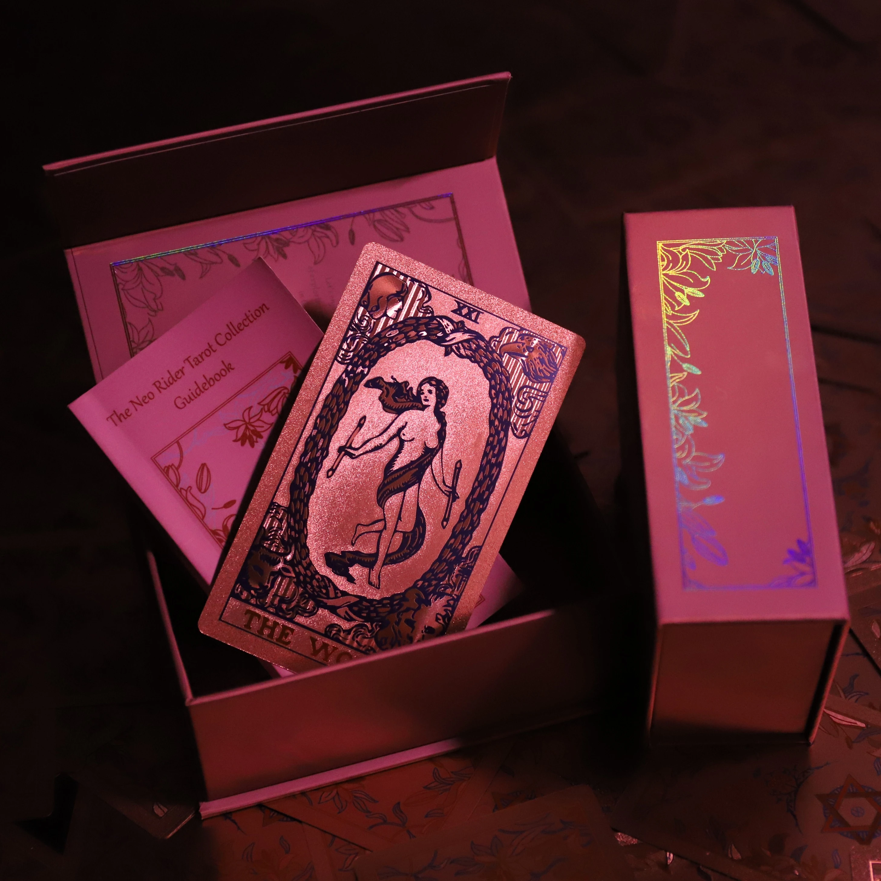 Original Tarot Cards With Holographic Foil Printing Wholesale - 78