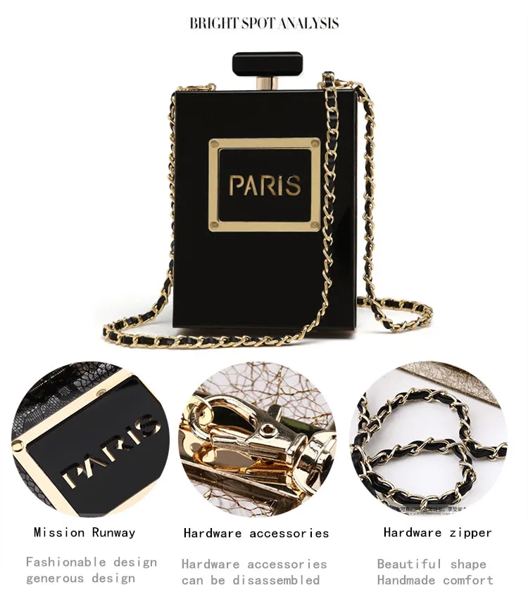 2020 Elegant Color Perfume Bottle Fashion Personality Creative Dinner