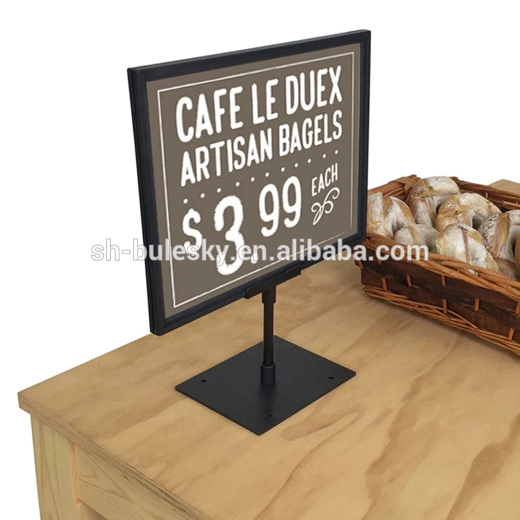 Wholesale Double Sided Table Top Stands Sign Holder Buy Table Top