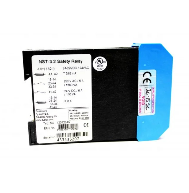 Original Duelco Nst3.2 Safety Relay Buy Relay,Safety Relay,Emergency Stop Relay Product on