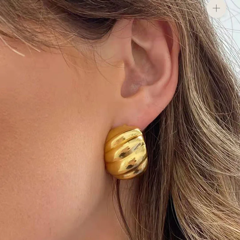 Big chunky earrings store