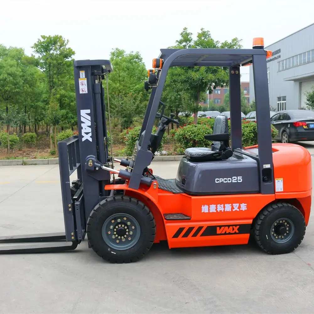 2-3.5 Ton Diesel 4m Mast Forklift,2-3.5 Ton Diesel Forklift,4 Wheels 2 ...