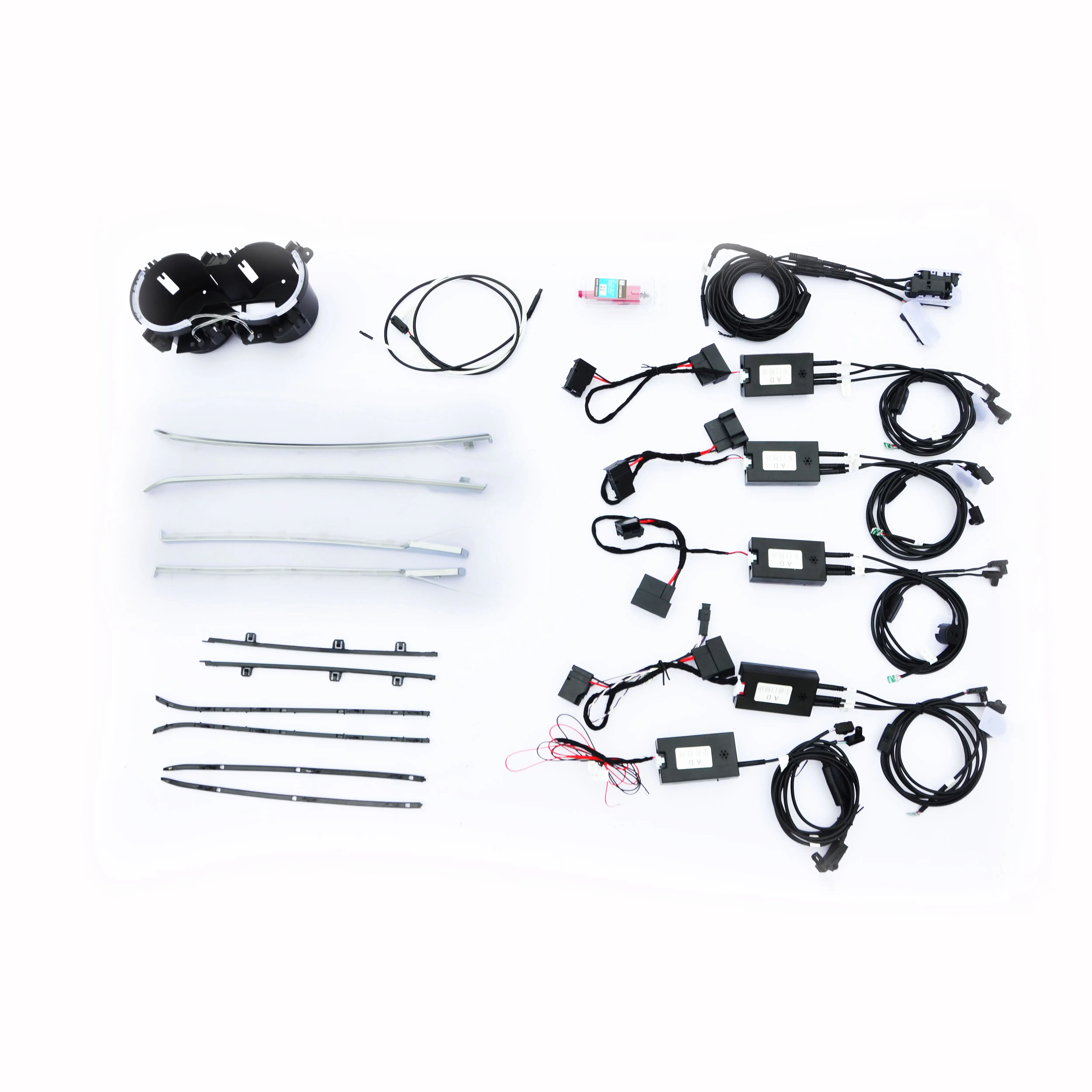 Hydautoa 30 Colors Ambient Light Car Led Interior Ambient Lighting For