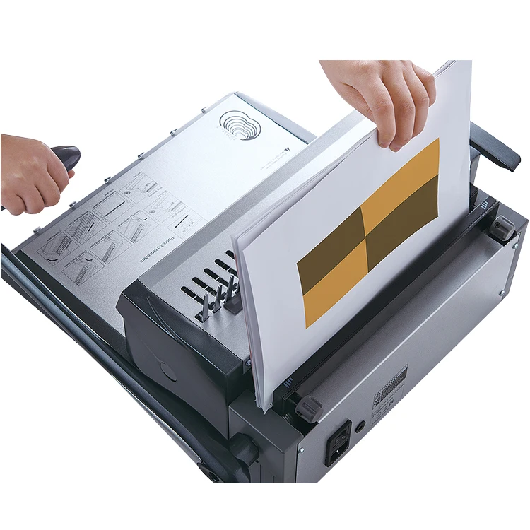TPPS XP5 IBind Office Book Electrical Comb & Wire  2:1 Binding Machine Automatic Wire Binding Machine Automatic Comb Ring