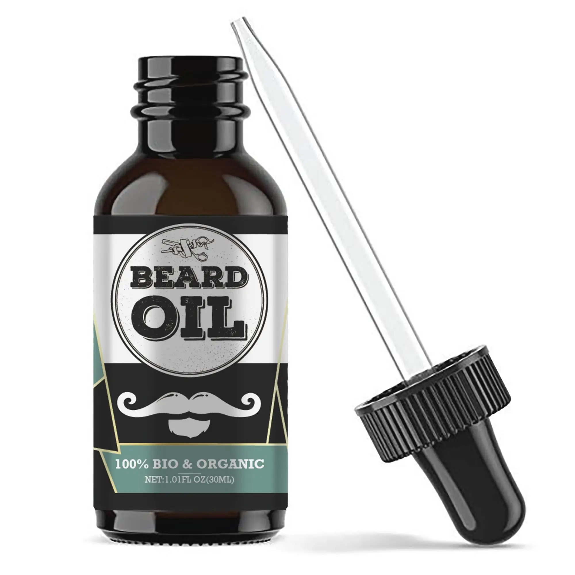 Hot Selling 100 Pure Natural Organic Beard Growth Oil Smoothing