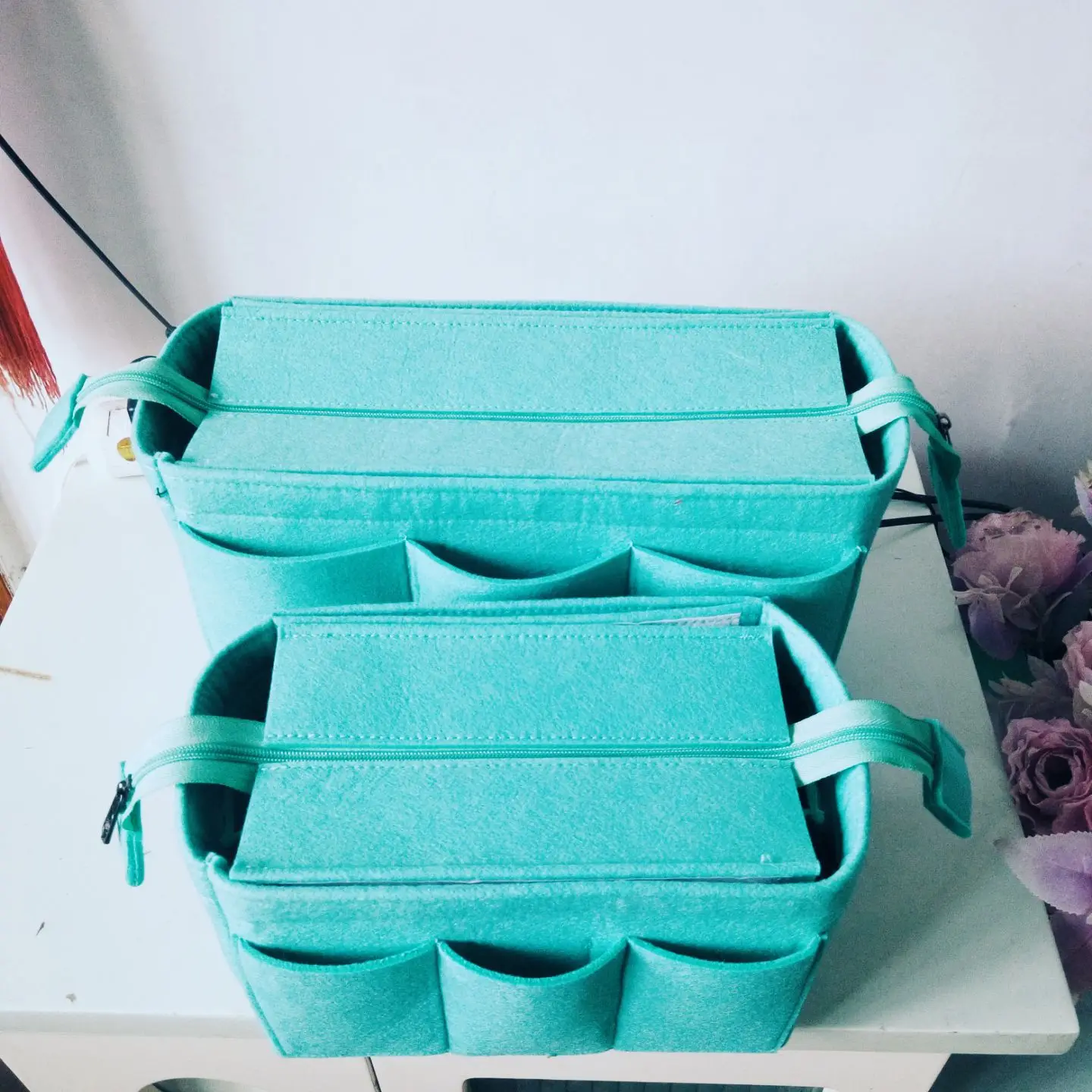 Large Capacity Organizer Bag Felt Insert Bag Handbag Purse Organizer
