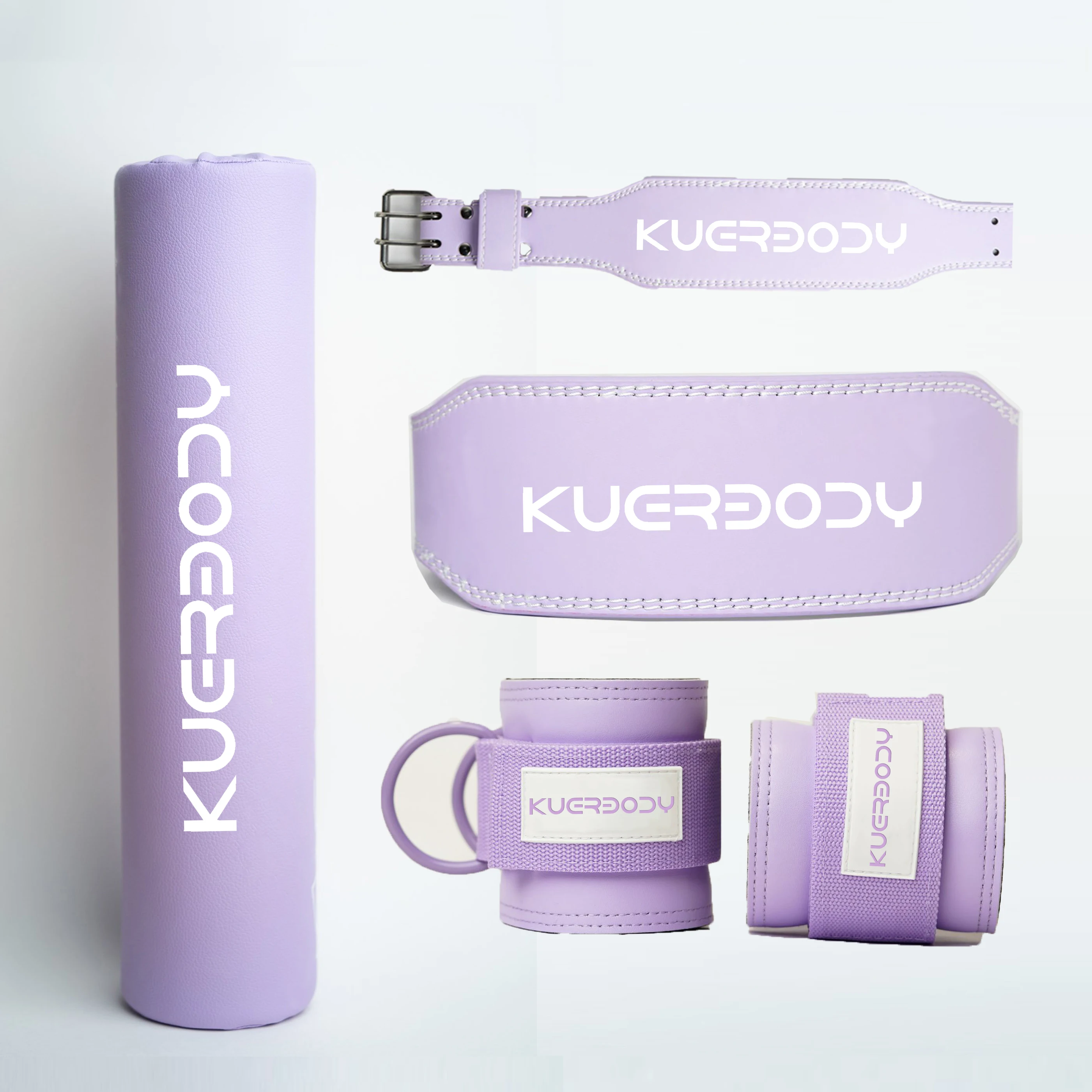 Kuer Selling Upgraded Workout Foam Safety Squat Barbell Pad Set With