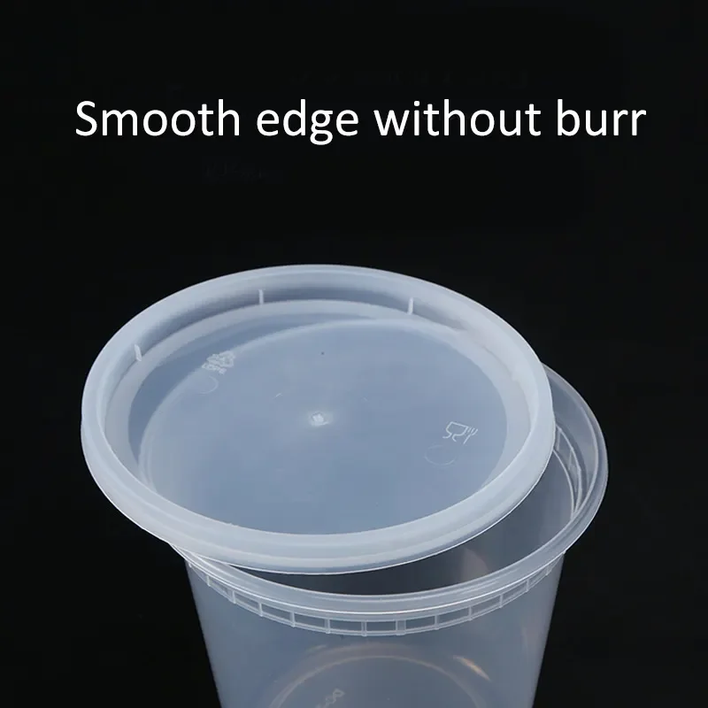 32 Oz Microwave Disposable Meal Plastic Leakproof Deli Food Noodle Hot