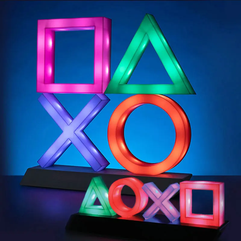 for PS4 led icons light XL neon sign for playstation play room decoration lamp neon sign for PlayStation icon light XL