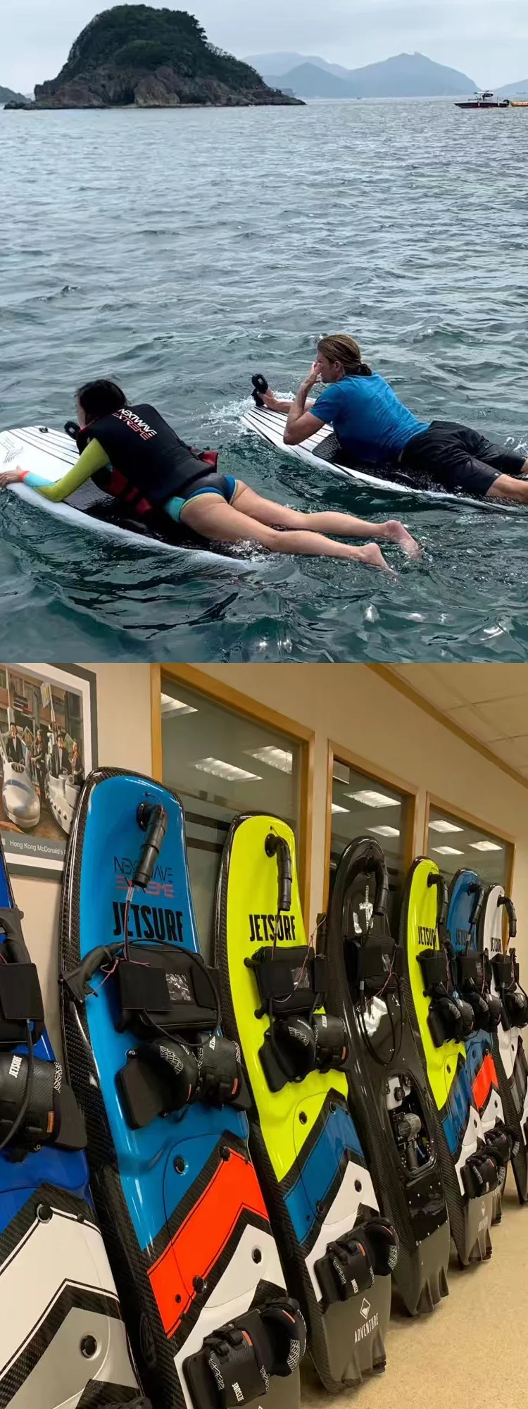 High Power Outdoor Sports Electric Water Board Electric Surfboard Stand