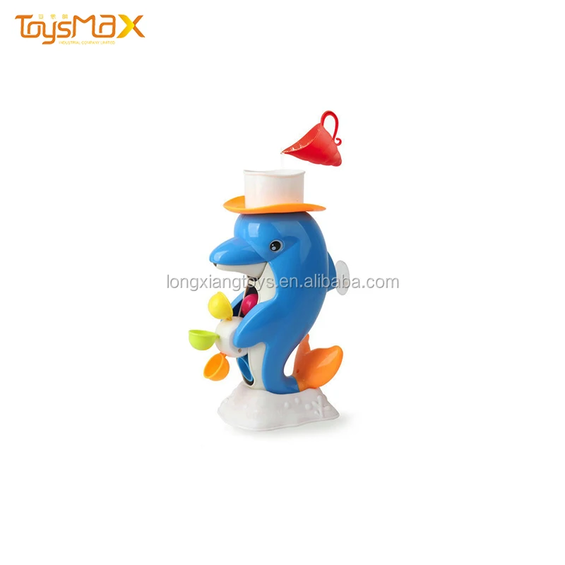 Shantou Cheap Bath Toy Animal Dolphin Play Water Toys For Kids