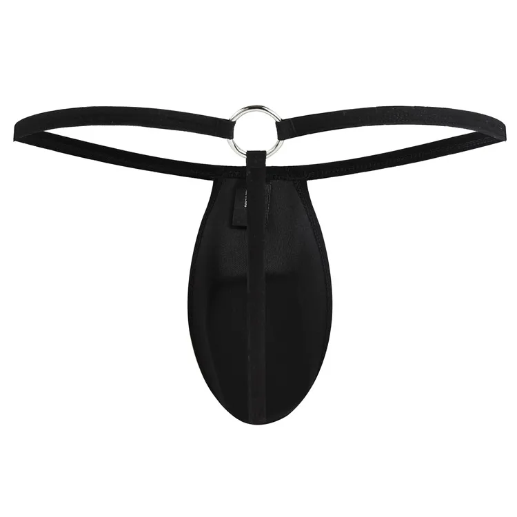 Gay Boys G String Panties Thong Lingerie Erotic Penis Protective Cup