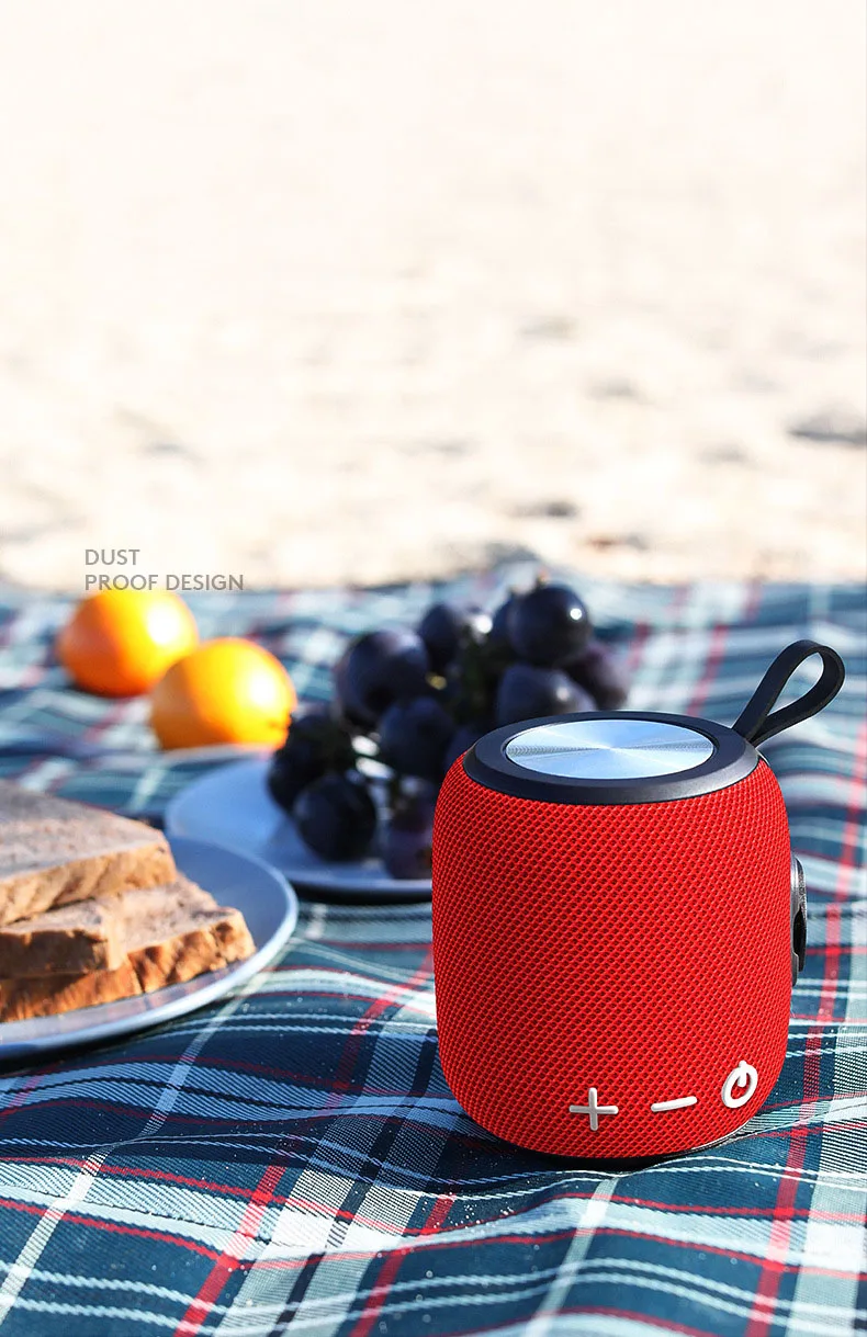 New M7 Outdoor fabric mini portable smart IPX7 waterproof wireless bluetooth speaker - ANKUX.COM