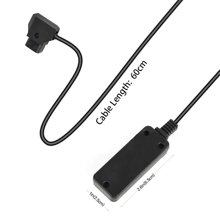 Cables D Tap Male to 4 Port Dtap Female Splitter Power Cable for arri RED Cameras TILTA Steadicam IDX Battery - ANKUX.COM