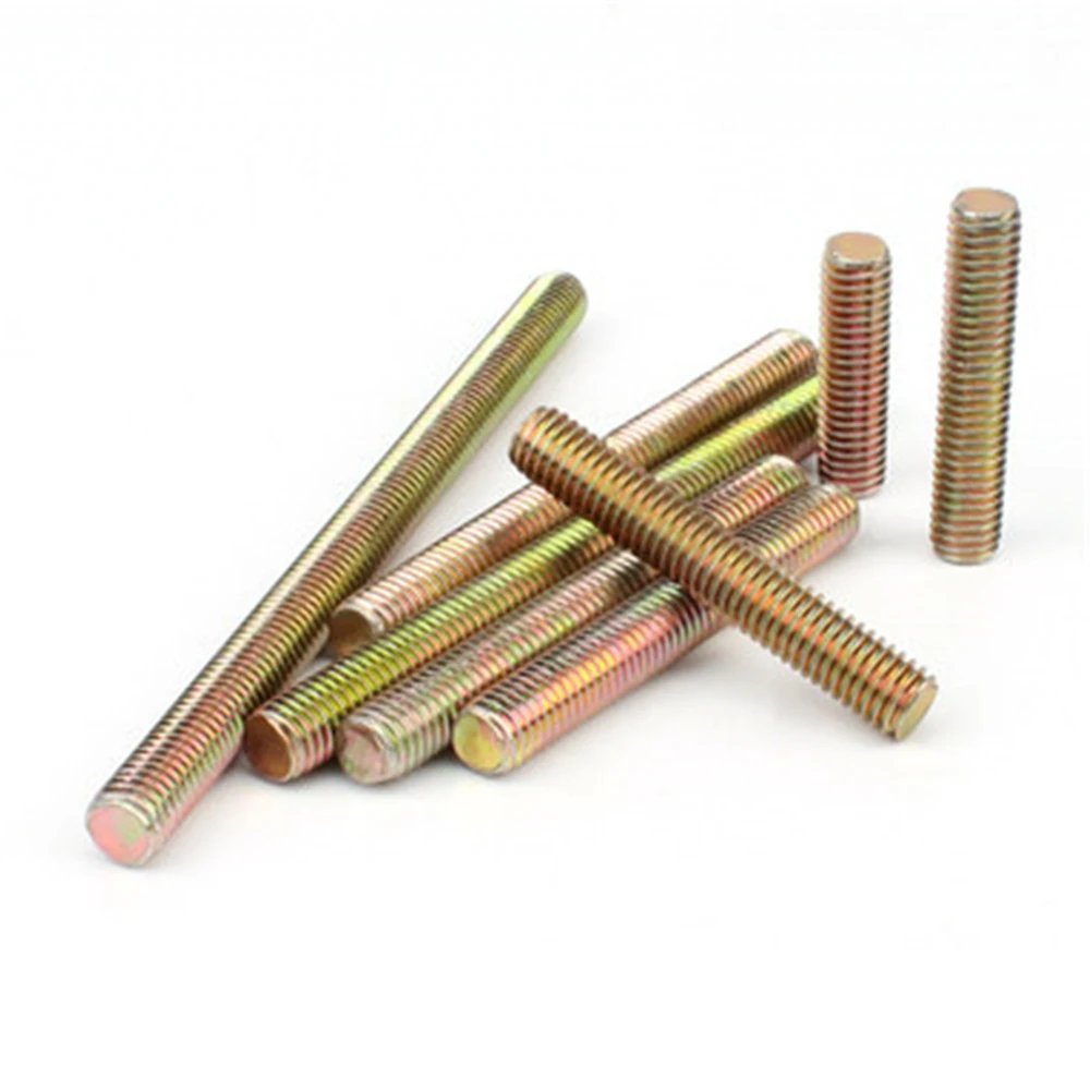 Fastener Double End Studs Threaded Rod Stud Bolt High Strength 8 8