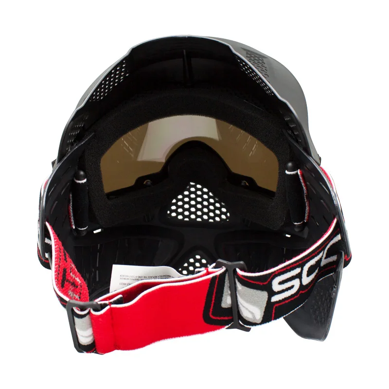 Paintball Mask W/ Visor And Fog Resistant Lens Black Or Olive Goggle