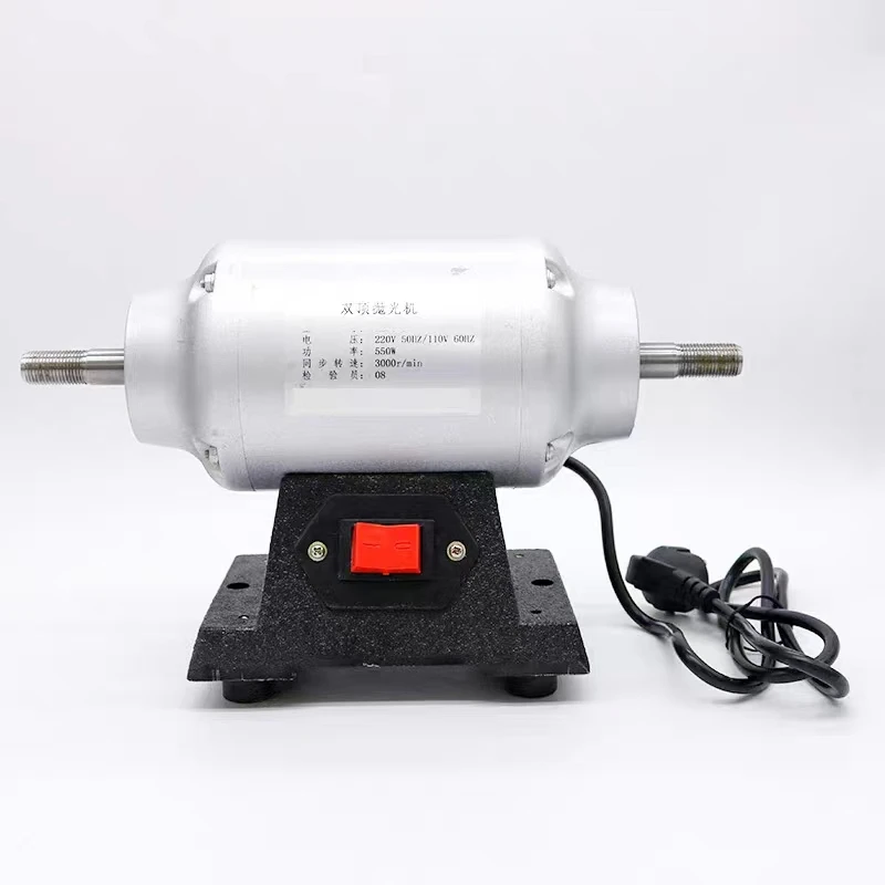 Dental grinding and polishing machine Double top polishing machine with dust cover Technician equipment Dental supplier