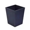 Storage Garden Sets Simple and Clean Dining Table Set Leather Dust Bin