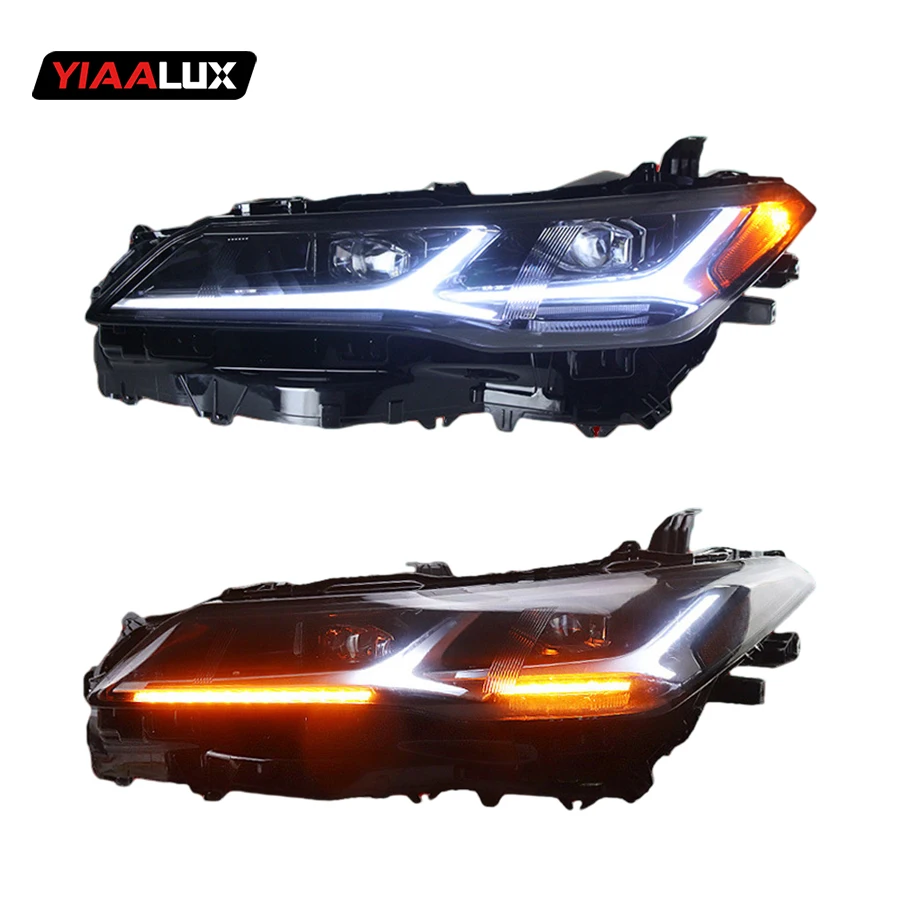 Car LED HeadLamp For Toyota 2018-2023 Avalon Led Daytime Running Headlight Assembly Turn Signal LED Lens Light Accessories supplier